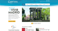 Desktop Screenshot of carpetaniamadrid.com
