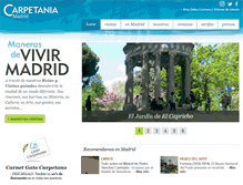 Tablet Screenshot of carpetaniamadrid.com